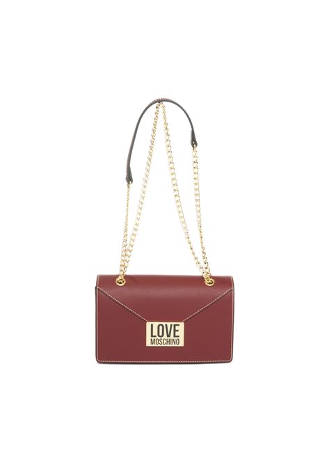 borsa a tracolla con logo vino LOVE MOSCHINO | JC4073PP1LLG1-55A